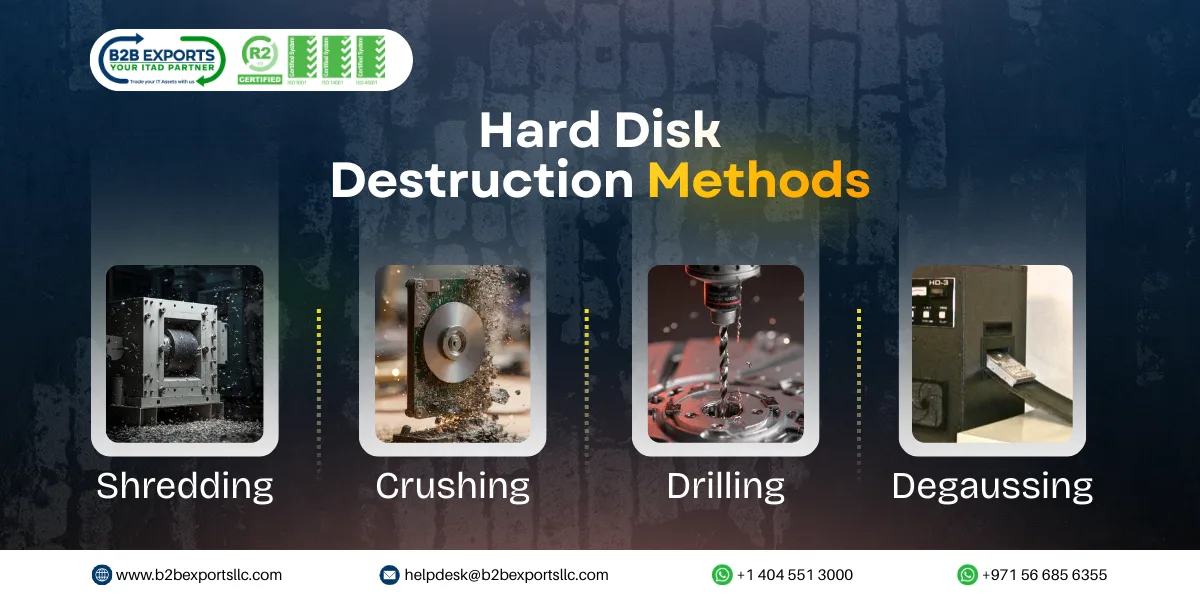 How Professional Hard Disk Destruction Actually Works?